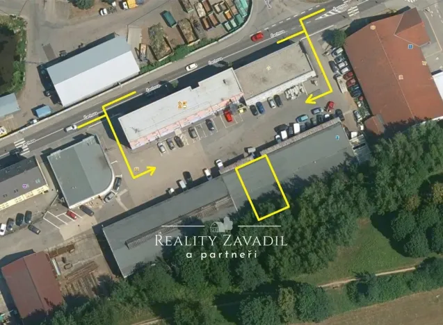 Pronájem skladu, Benešov, Čechova, 215 m2