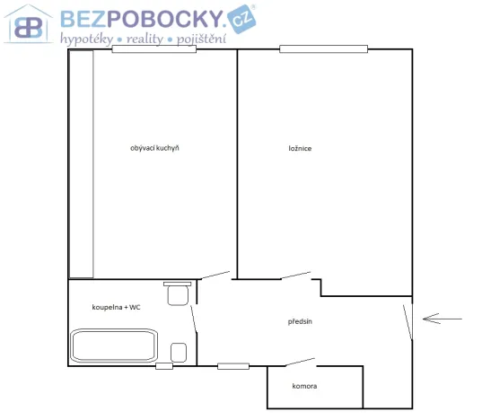 Pronájem bytu 1+1, Praha, Haštalské náměstí, 48 m2