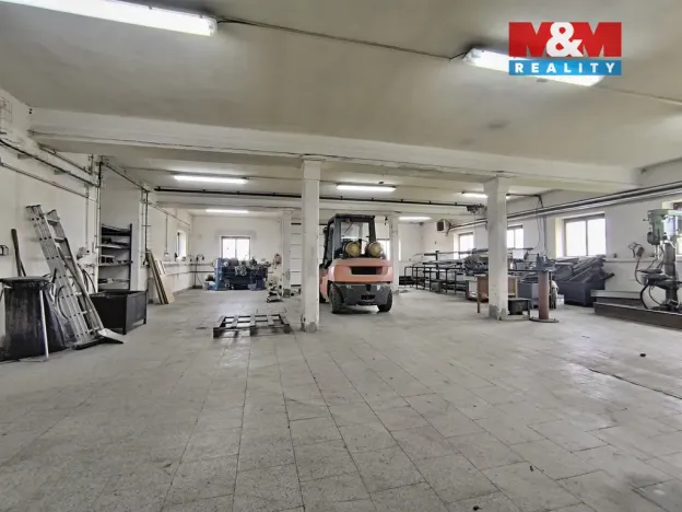 Prodej výrobních prostor, Bořetín, 1393 m2