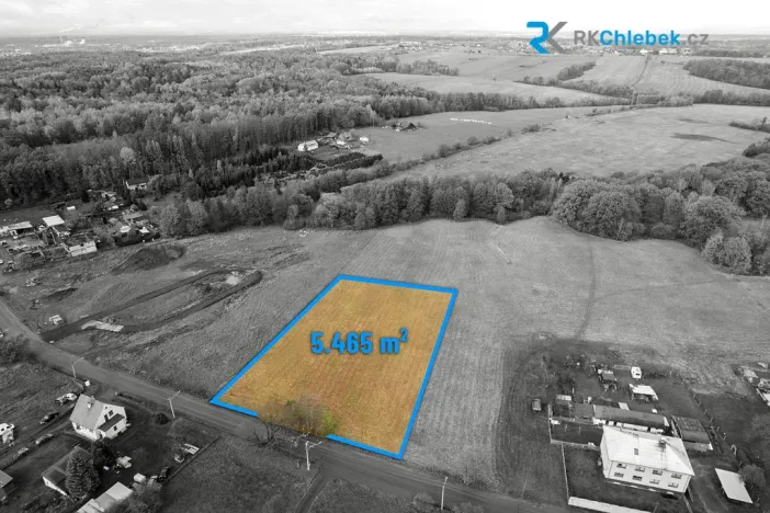 Prodej komerčního pozemku, Frýdek-Místek, 5465 m2