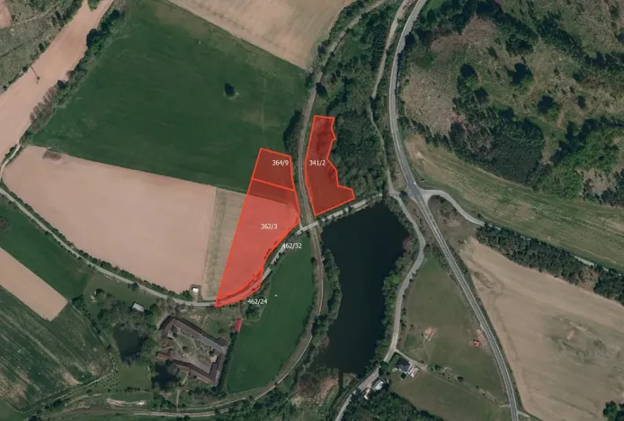 Prodej pole, Oslavička, 30363 m2