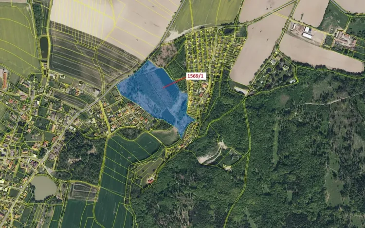 Dražba lesa, Chrudim, 59928 m2