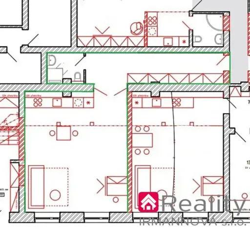 Prodej bytu 1+kk, Pohořelice, Znojemská, 60 m2