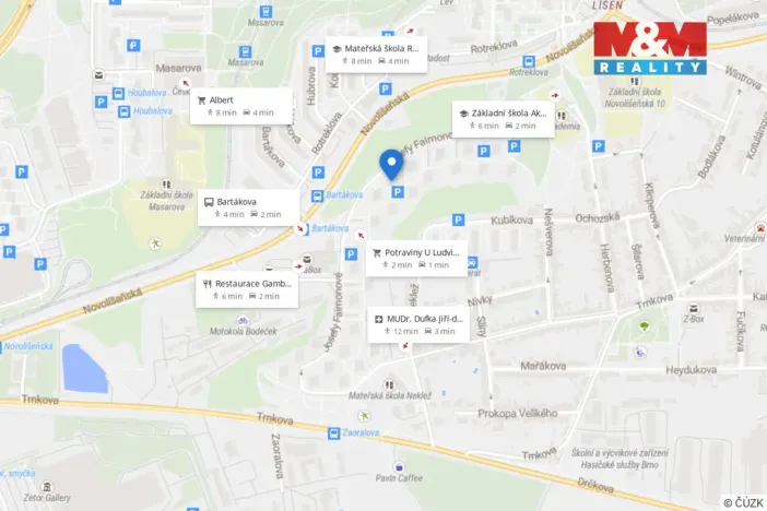 Prodej bytu 3+1, Brno - Líšeň, Josefy Faimonové, 78 m2