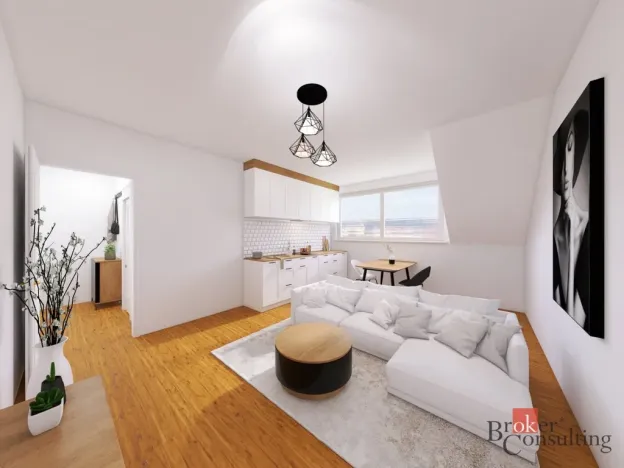 Prodej bytu 1+kk, Praha - Libeň, Heydukova, 38 m2