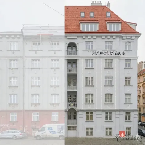 Prodej bytu 1+kk, Praha - Libeň, Heydukova, 38 m2