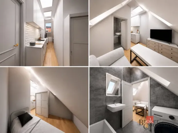 Prodej bytu 1+kk, Praha - Libeň, Heydukova, 38 m2