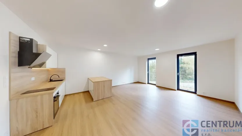 Pronájem bytu 1+kk, Jablonec nad Nisou - Kokonín, Krkonošská, 52 m2