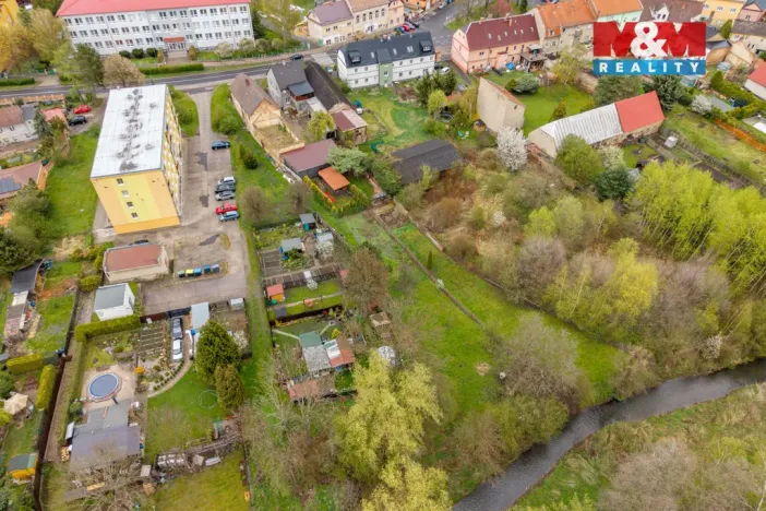 Prodej zahrady, Hostomice, Školní náměstí, 1050 m2