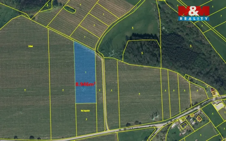 Prodej pole, Synkov-Slemeno - Slemeno, 8946 m2