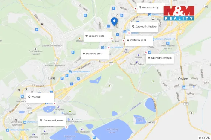 Prodej bytu 2+1, Chomutov, Skalková, 61 m2