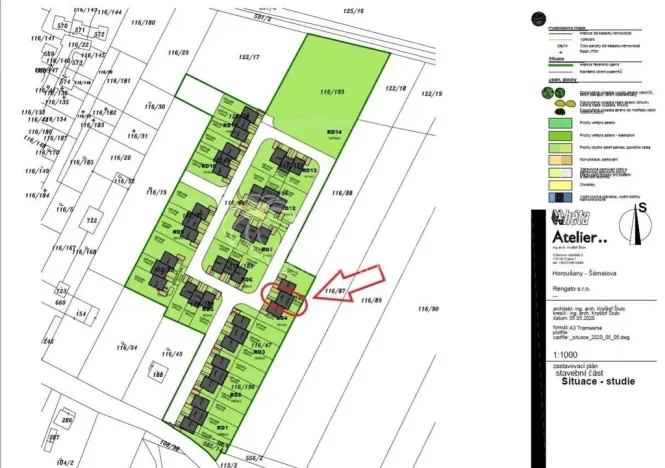 Prodej rodinného domu, Horoušany, 84 m2