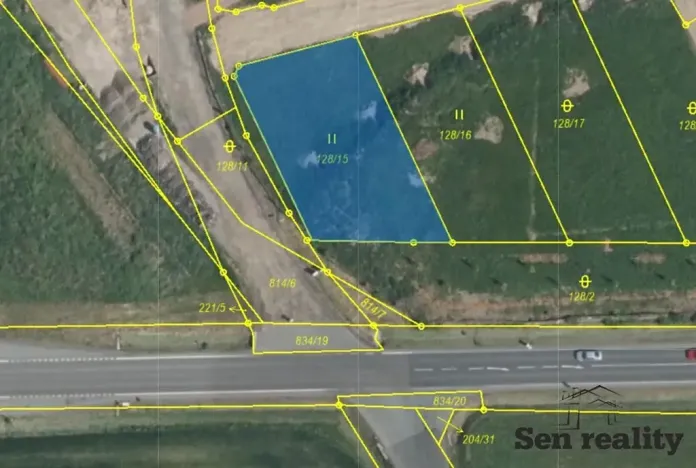 Prodej pozemku pro bydlení, Podhořany u Ronova, 853 m2