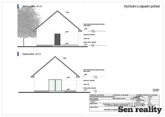 Prodej pozemku pro bydlení, Podhořany u Ronova, 853 m2
