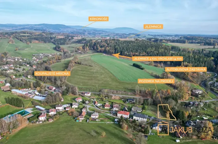 Prodej pozemku pro bydlení, Mříčná, 1989 m2