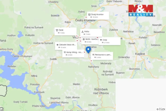 Prodej chaty, Větřní - Hašlovice, 25 m2