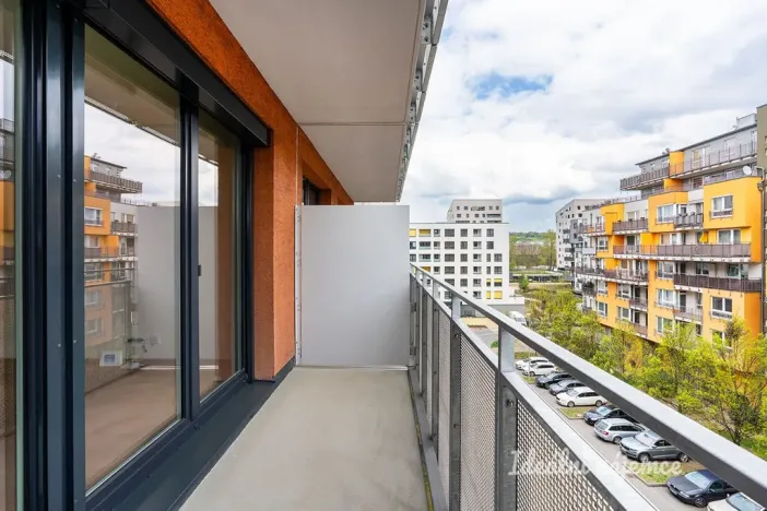 Pronájem bytu 1+kk, Praha - Vysočany, Gerstelova, 35 m2