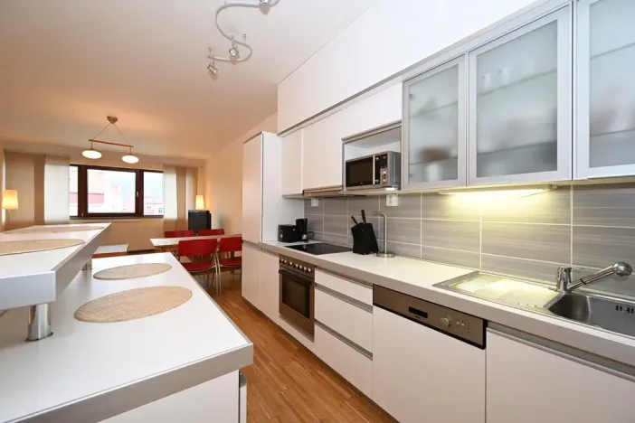 Pronájem bytu 2+kk, Praha - Karlín, Rohanské nábřeží, 77 m2