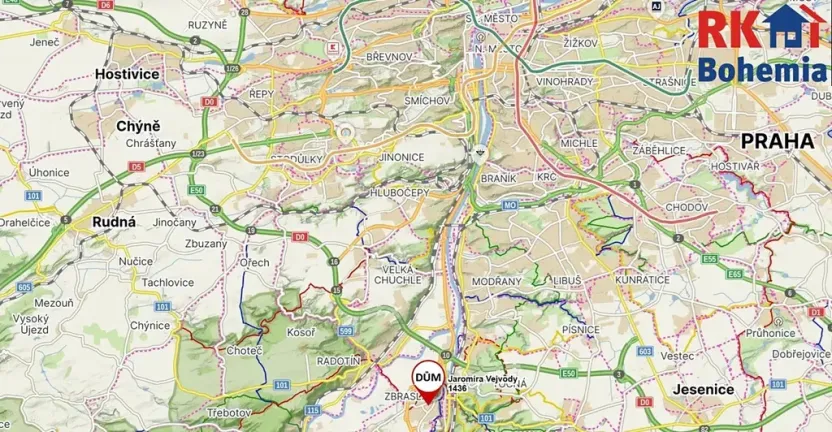 Pronájem bytu 2+1, Praha - Zbraslav, Jaromíra Vejvody, 75 m2