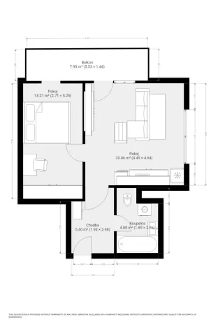 Prodej bytu 2+kk, Brno - Žebětín, Křepelčí, 48 m2