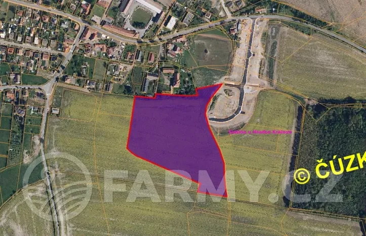 Prodej pozemku pro bydlení, Hradec Králové, 37563 m2