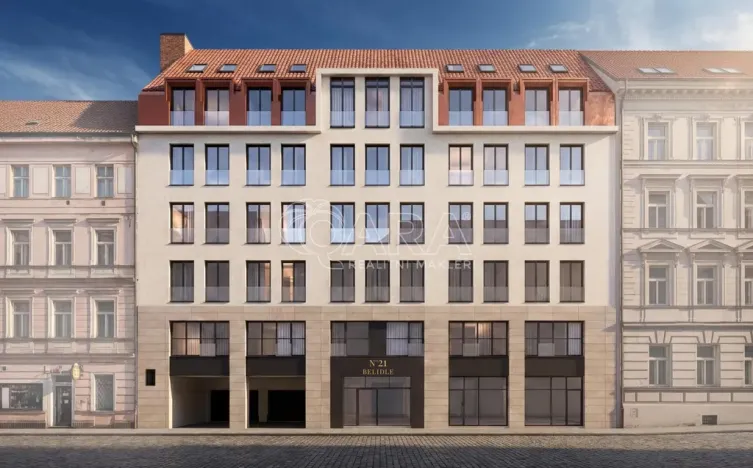 Prodej bytu 1+kk, Praha - Smíchov, Na bělidle, 31 m2