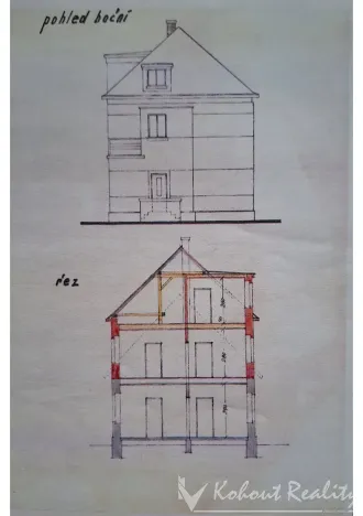 Prodej činžovního domu, Praha - Satalice, Bošínská, 195 m2