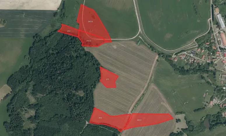 Prodej pole, Jankov, 64632 m2