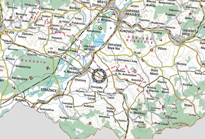 Prodej pole, Veselí nad Moravou, 2549 m2