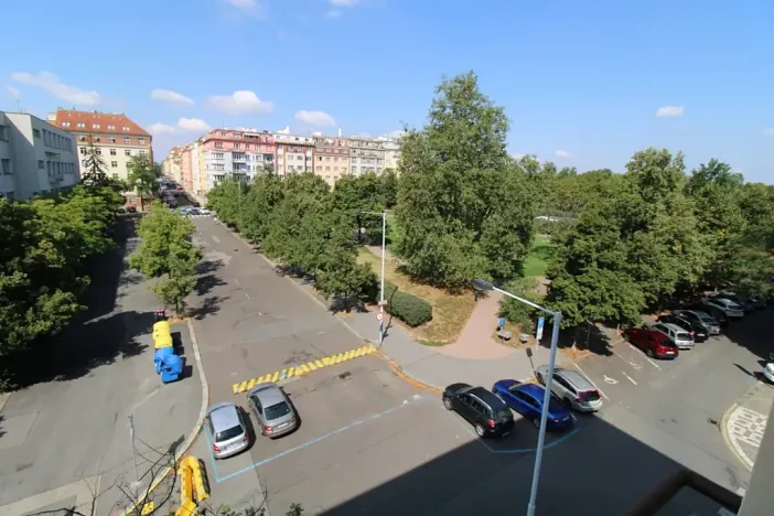 Pronájem bytu 2+1, Praha - Vinohrady, náměstí Jiřího z Lobkovic, 61 m2