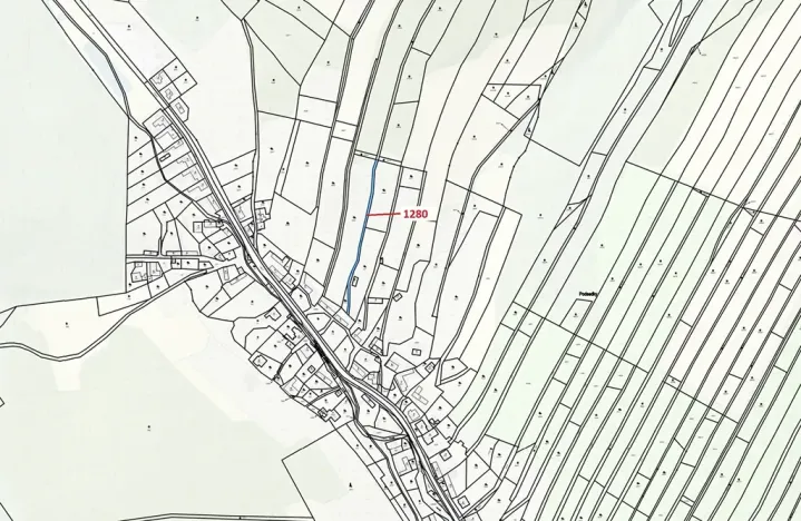 Dražba pozemku, Jankovice, 461 m2