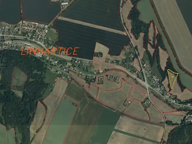 Dražba louky, Linhartice, 9269 m2