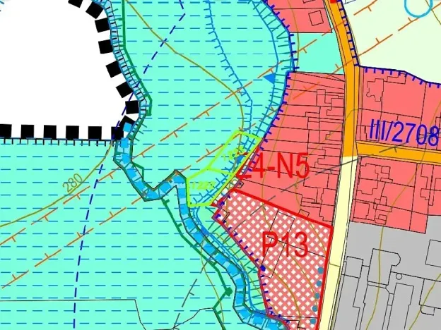 Dražba louky, Mimoň, 1436 m2