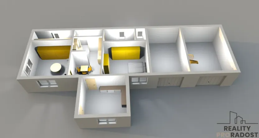 Prodej rodinného domu, Tetov, 75 m2