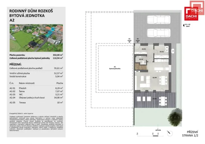 Prodej rodinného domu, Průhonice, 111 m2