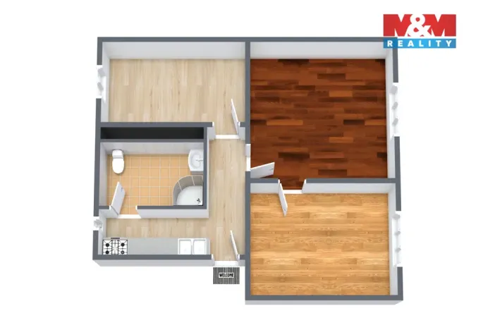 Prodej bytu 3+1, Karlovy Vary - Dvory, Lipová, 62 m2