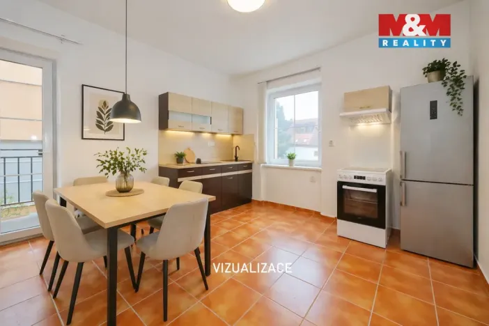 Pronájem bytu 1+1, Havlíčkův Brod, Horní, 43 m2