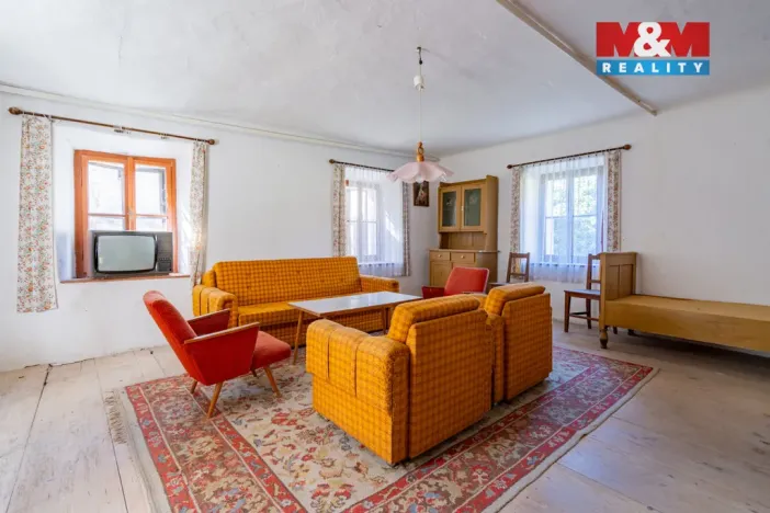 Prodej zemědělské usedlosti, Dříteň - Libív, 125 m2