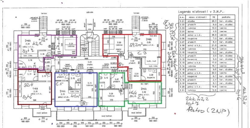 Pronájem bytu 2+kk, Peruc, U Koupaliště, 41 m2