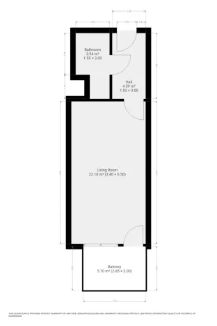 Pronájem bytu 1+kk, Praha - Strašnice, Štěchovická, 34 m2