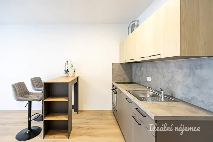 Pronájem bytu 1+kk, Praha - Vysočany, Poděbradská, 35 m2