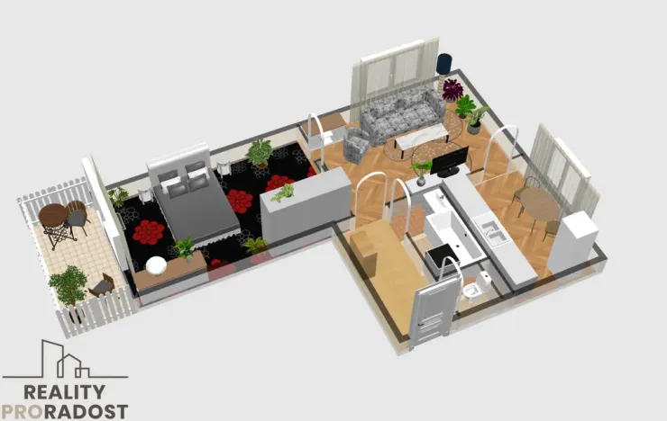 Pronájem bytu 2+1, Svitávka, Jos. Čejky, 67 m2