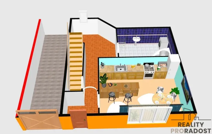 Pronájem bytu 2+1, Rájec-Jestřebí, Šafranice, 232 m2