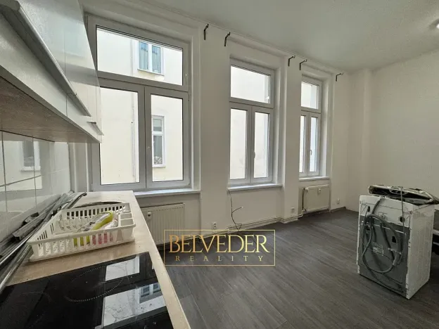 Pronájem bytu 1+kk, Teplice, Krupská, 30 m2