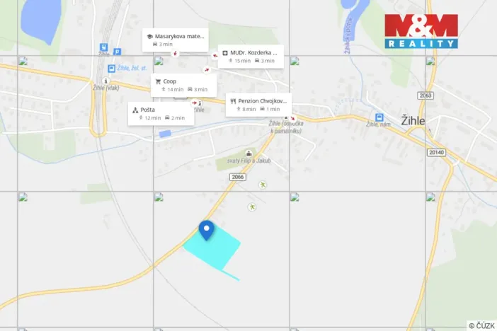 Prodej pozemku pro bydlení, Žihle, 13630 m2