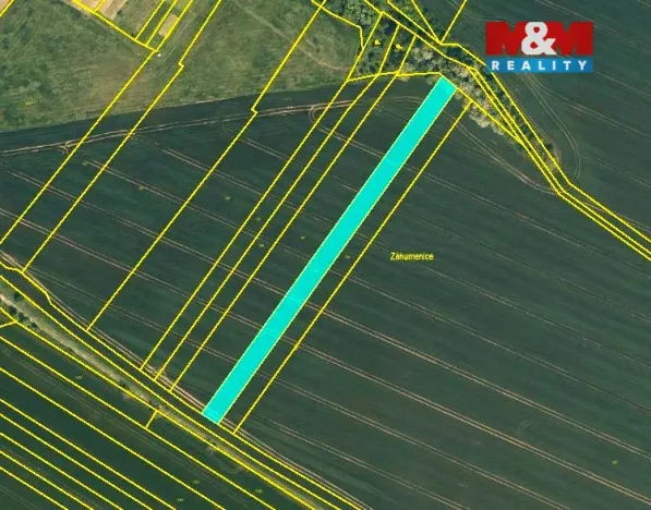 Prodej pole, Kelčany, 657 m2