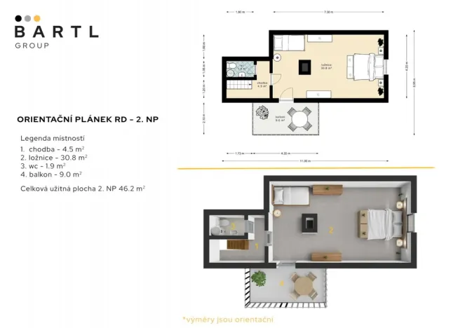 Prodej chalupy, Omlenice - Stradov, 93 m2
