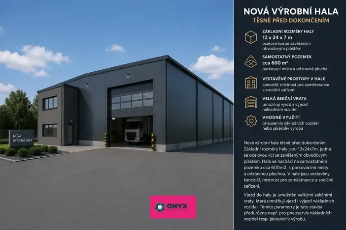 Prodej výrobních prostor, Rousínov, 288 m2