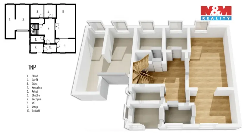 Prodej rodinného domu, Tisá, 157 m2