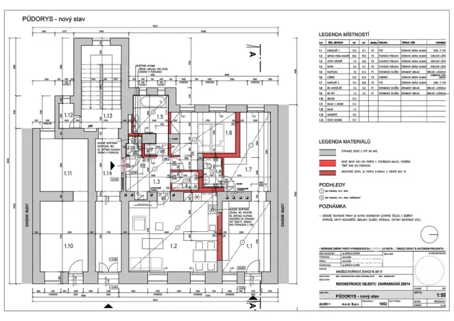 Pronájem kanceláře, Brno - Staré Brno, Zahradnická, 32 m2